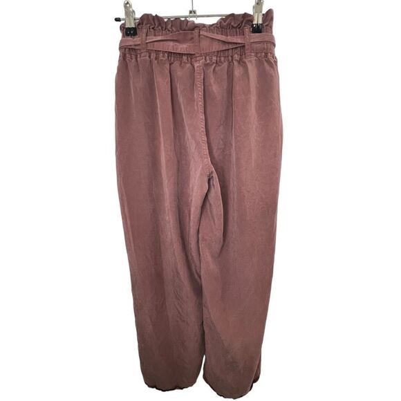 Thread and Supply Mauve Colored Flowy Pants With Belt - Picture 5 of 5